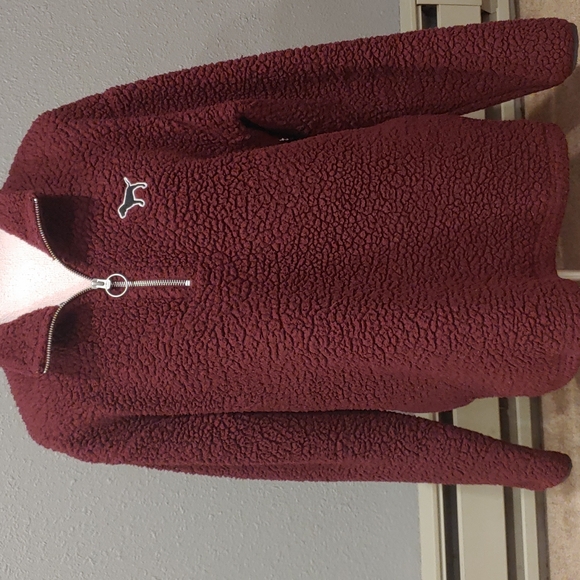 Victoria Secret PINK Sherpa Jacket Size M - Picture 1 of 3